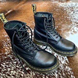 Dr. Martens 1460 Smooth Leather Lace Up Boots